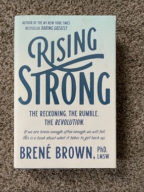 Rising Strong Brene Brown Hard Cover